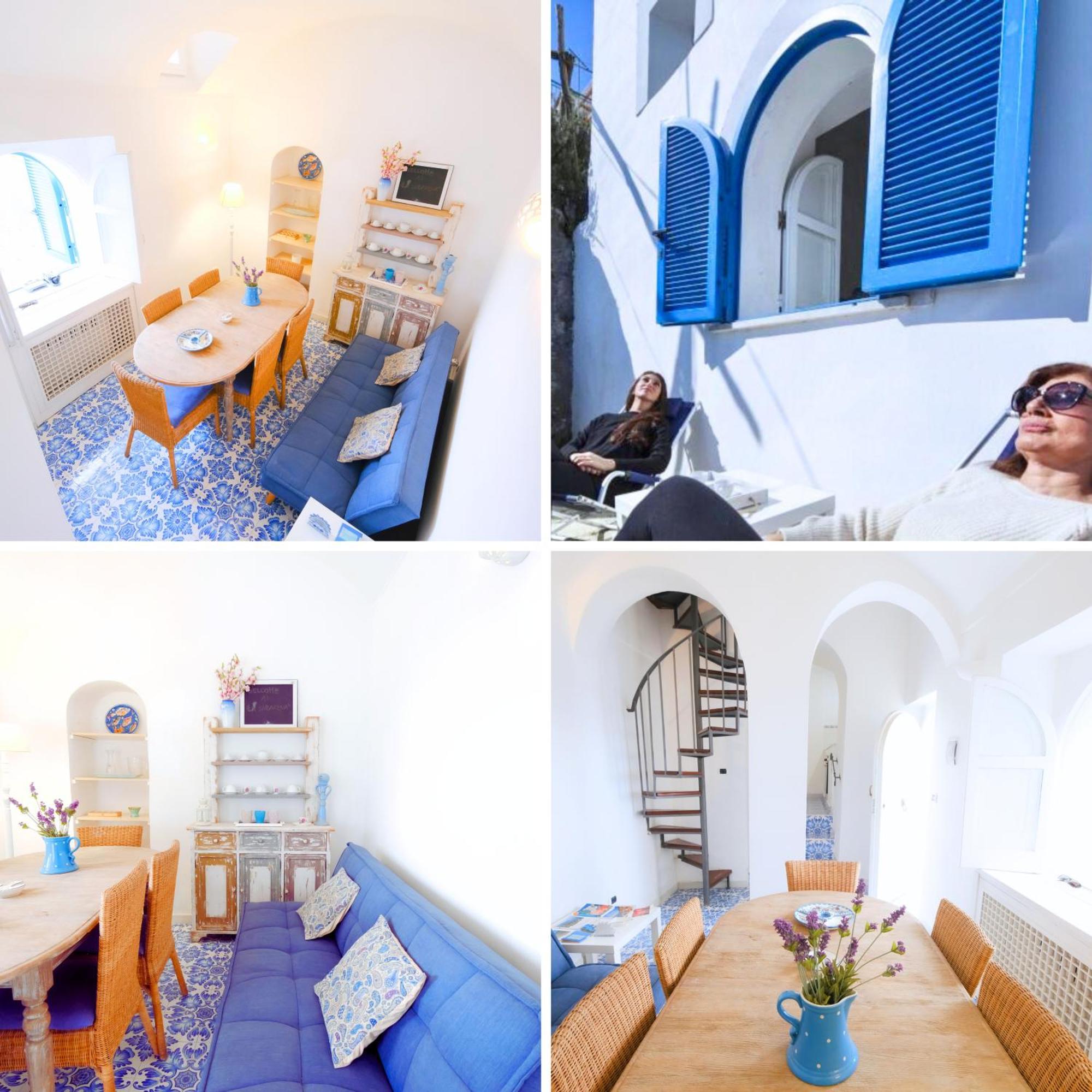 La Saracena-Traditional Amalfi Villa With Sea View Амальфи Экстерьер фото